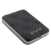 Zestaw Guess GUBPM5P15L4GEMGK iPhone 15 Pro 6.1" hardcase + Powerbank 5000mAh MagSafe czarny|black 4G Metal Logo