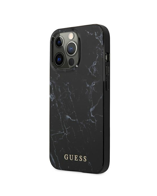 Guess GUHCP13XPCUMABK iPhone 13 Pro Max 6,7" czarny|black hardcase Marble