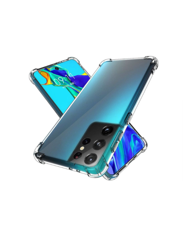 Fusion Anti Shock 1.5 mm Силиконовый чехол для Samsung S918 Galaxy S23 Ultra прозрачный