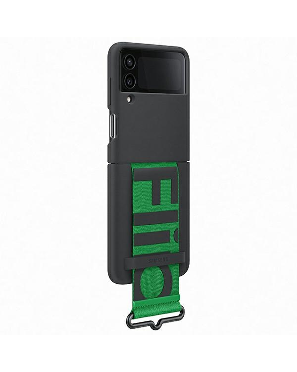 Дополнительное изображение книги «EF-GF721TBE Samsung Silicone Cover with Strap for Galaxy Z Flip 4 Black»