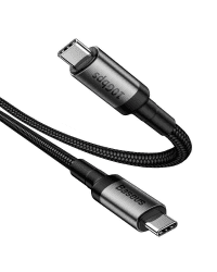 Baseus Cafule USB-C Cable PD 3.1 10Gbps 100W 4K 1m (Black+Gray)