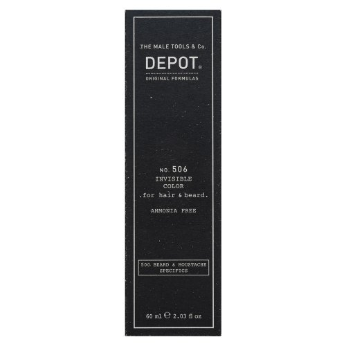 Depot № 506 Invisible Color полуперманентная краска для волос и бороды Natural Graphite 60 мл