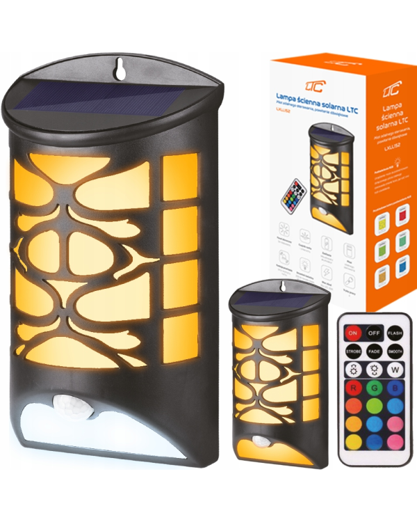 LTC Солнечная лампа с датчиком движения | 1800 мАч | 10 Вт