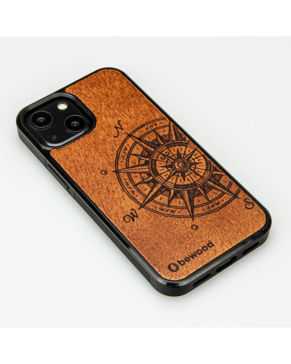 Wooden case for iPhone 13 Mini Bewood Traveler Merbau