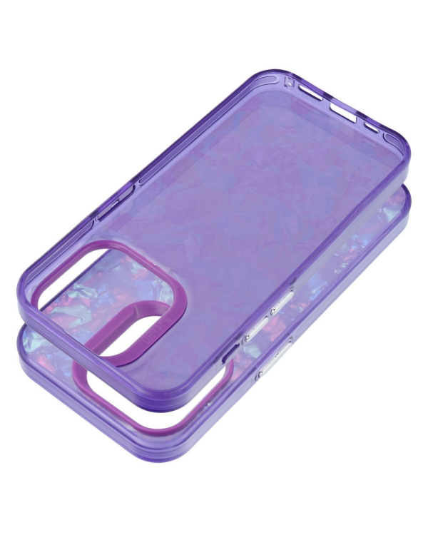 Fusion Tutti Frutti Силиконовый чехол для Apple iPhone 16 фиолетовый