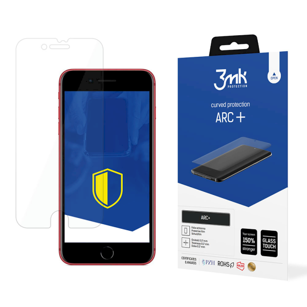 Обложка книги «Apple iPhone 8 Plus - 3mk ARC+ screen protector»