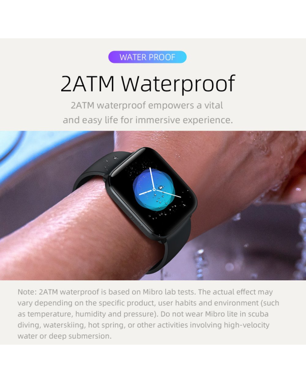 Mibro Watch C2 smartwatch черный