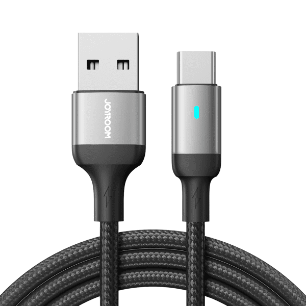 Joyroom USB кабель - USB C 3A для быстрой зарядки и передачи данных A10 Series 2 м черный (S-UC027A10)