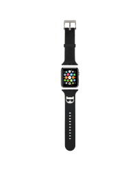 Karl Lagerfeld Choupette Head Watch Strap for Apple Watch 42/44mm Black