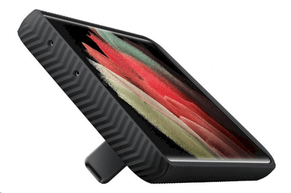 Обложка книги «EF-RG998CBE Samsung Protective Standing Cover for Galaxy S21 Ultra Black»