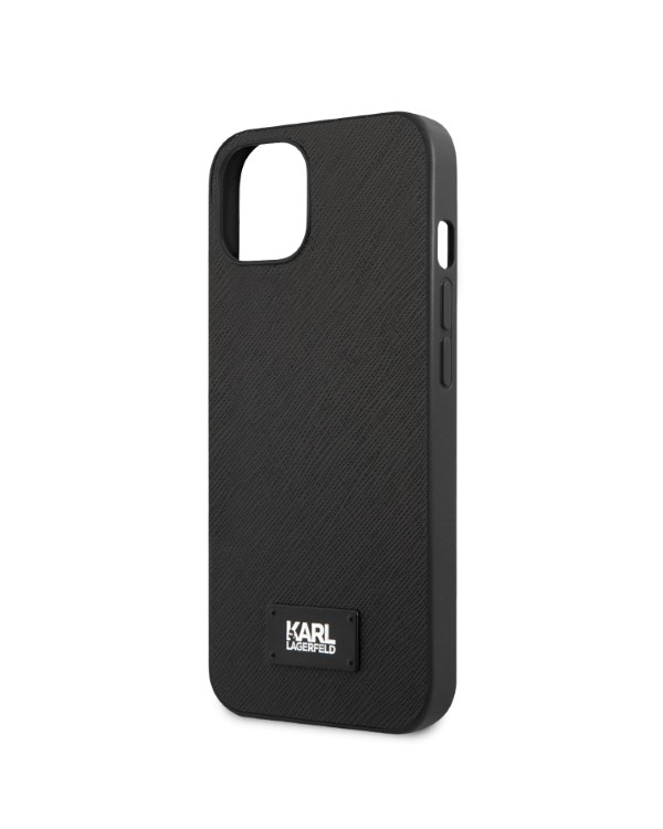 Дополнительное изображение книги «Karl Lagerfeld Saffiano Plaque Case for iPhone 13 Black»