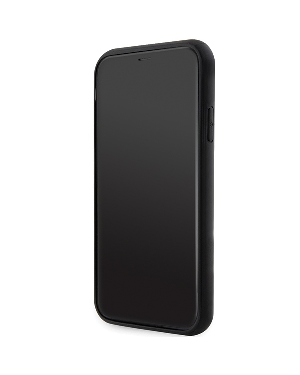 Karl Lagerfeld PU Saffiano Karl and Choupette NFT Чехол для iPhone 11 черный