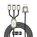 Baseus USB cable Year of the Ox 3in1 USB Type-C / Lightning / Micro 1.2m - black