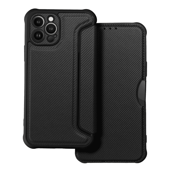 Fusion Razor Book книжка чехол для Samsung A125 | M127 Galaxy A12 | M12 чёрный