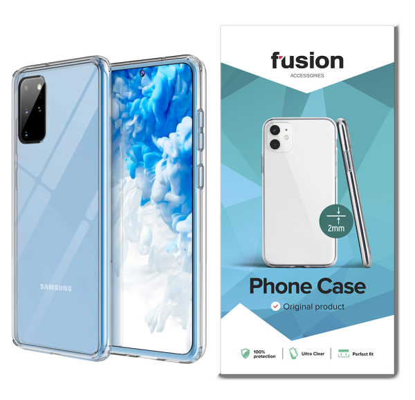 Fusion Ultra Clear Series 2 mm Силиконовый чехол для Samsung G985 / G986 Galaxy S20+ / S20+ 5G Прозрачный (EU Blister)