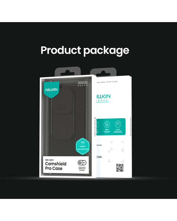 Дополнительное изображение книги «Nillkin CamShield PRO Hard Case for OnePlus 13R Black»