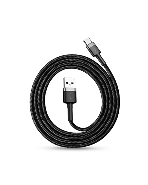 Дополнительное изображение книги «Baseus Cafule провод USB-C 2A 2m черный - серый»