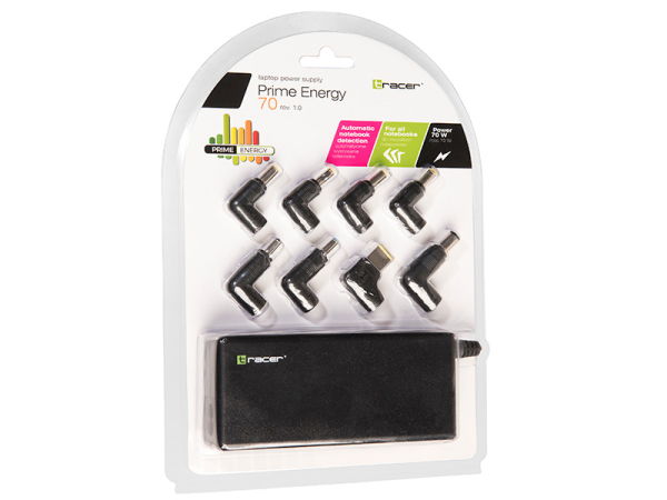 Tracer Prime Energy 70W Универсальная зарядка для портативных компьютеров 16-20V / 4.33A