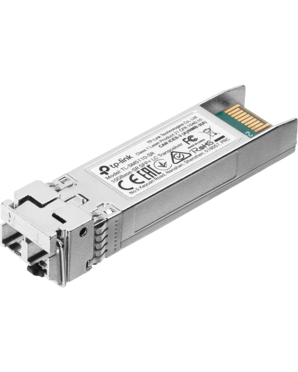 Модуль приемопередатчика TP-LINK 10GBase-SR SFP+ LC Сетевой адаптер 10 Gbit|с 300 m Тип модуля LC
