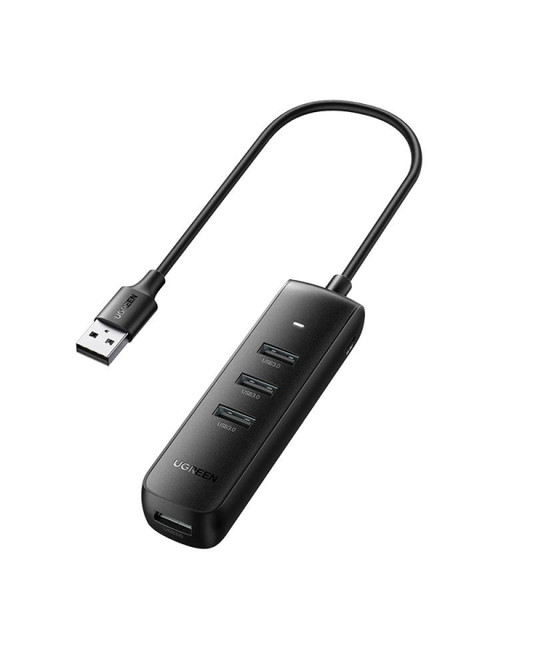 UGREEN CM416 4in1 USB to 4x USB adapter 0.25m (black)