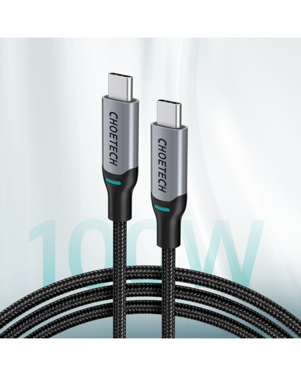 Дополнительное изображение книги «Choetech USB Type C - USB Type C charging data cable Power Delivery 100W 5A 1,8m black (MIX00073)»