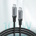 Дополнительное изображение книги «Choetech USB Type C - USB Type C charging data cable Power Delivery 100W 5A 1,8m black (MIX00073)»
