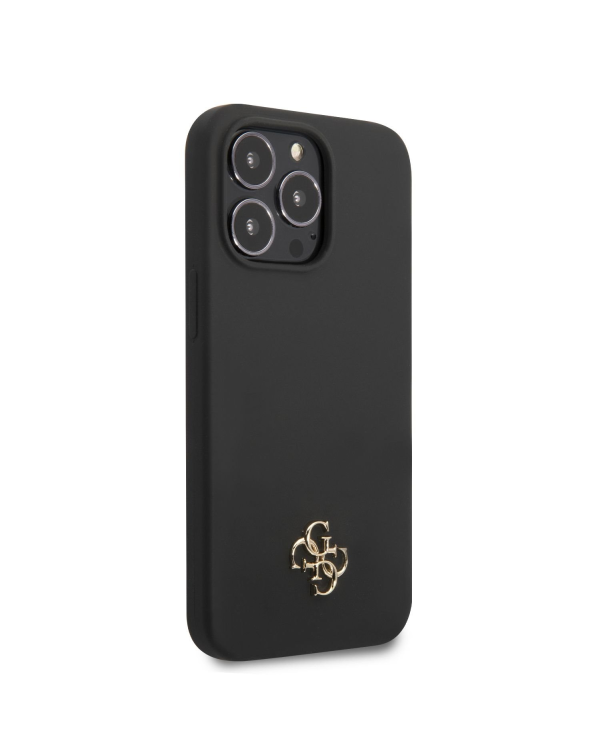 Дополнительное изображение книги «Guess 4G Silicone Metal Logo Case for iPhone 13 Pro Max Black»