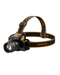 Headlight Superfire HL58, 350lm, USB