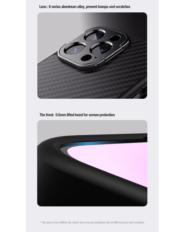 Чехол Nillkin CarboProp Aramid для Apple iPhone 14 Pro Max черный