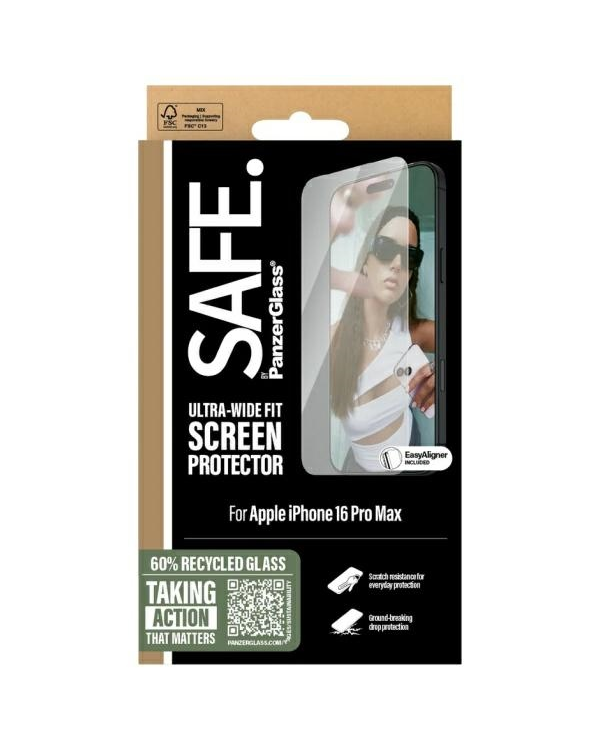 SAFE by PanzerGlass iPhone 16 Pro Max 6.9" протектор экрана Ultra-Wide Fit SAFE95878
