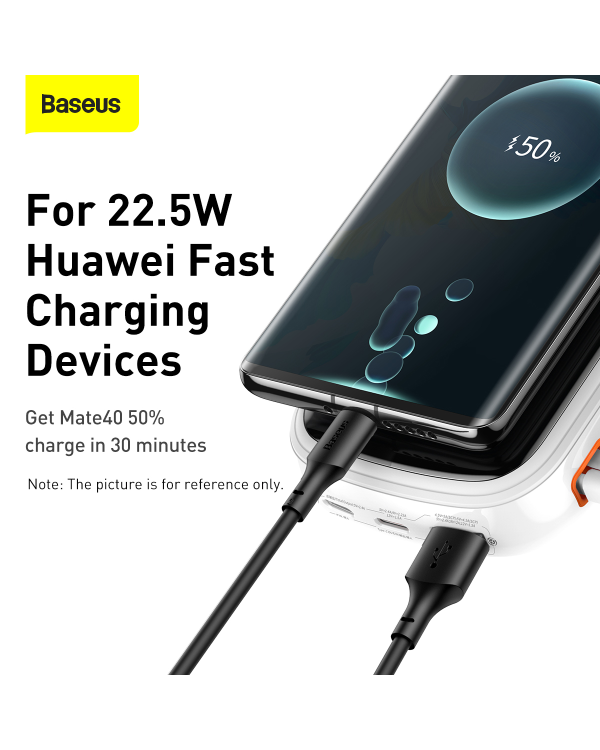 Powerbank Baseus Qpow PRO with cable, 20000mAh, 20W (White)