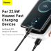Powerbank Baseus Qpow PRO with cable, 20000mAh, 20W (White)
