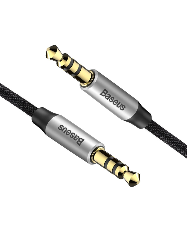 Дополнительное изображение книги «Baseus CAM30-CS1 Премиум AUX провод 3.5 mm -> 3.5 mm 1.5m Серый»