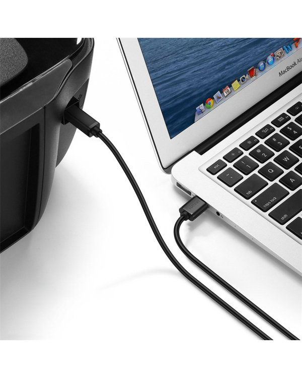 Дополнительное изображение книги «Ugreen cable USB - USB Type B cable (printer cable) 3m black (10351)»