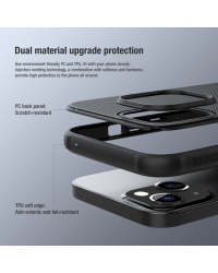 Nillkin Super Frosted PRO Back Cover for iPhone 13 Mini Black (Without Logo Cutout)