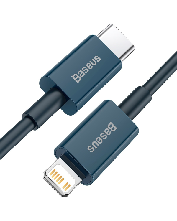 Baseus Superior Series Кабель USB-C к iP, 20 Вт, PD, 2 м (синий)