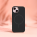 Чехол Fusion silicone Thin Magsafe для iPhone 16 черный