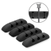 Обложка книги «Ringke set 4x silicone self-adhesive cable organizer organizer cable clip holder black (ACOR0002)»