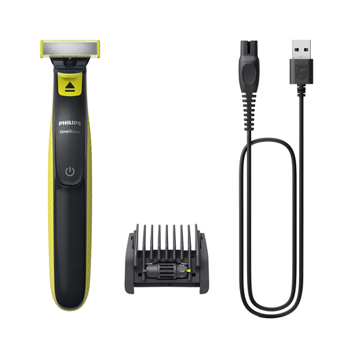 Philips QP2724|20 OneBlade Shaver|Trimmer Face Black|Green