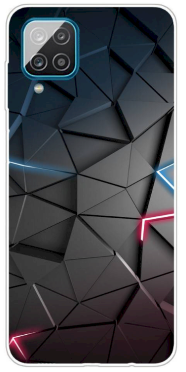 Fusion triangle силиконовый чехол для Samsung A125 Galaxy A12 черный