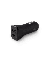 UNIQ Govern. alone. Votra Duo P30 USB-C PD 30W black / charcoal black (only head)