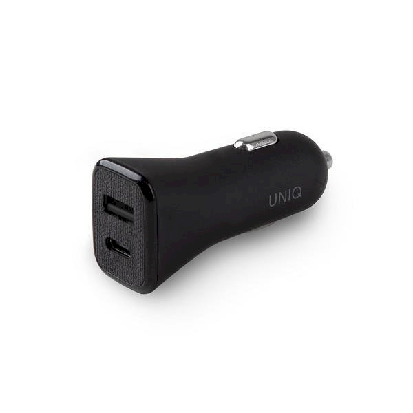 UNIQ Govern. alone. Votra Duo P30 USB-C PD 30W black / charcoal black (only head)