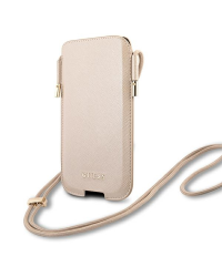 Guess Torebka GUHCP12MSAPSLG 6,1" złoty|gold Saffiano