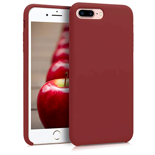Fusion soft matte back case силиконовый чехол для Apple iPhone 7 / 8 / SE 2020 темно красный