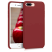 Fusion soft matte back case силиконовый чехол для Apple iPhone 7 / 8 / SE 2020 темно красный
