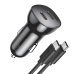 Обложка книги «Choetech car charger 2x USB Type C Quick Charge Power Delivery 40W FCP AFC + USB Type C - USB Type C cable black (TC0008)»