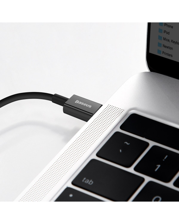 Baseus Superior Series Кабель USB-C к iP, 20 Вт, PD, 2 м (черный)
