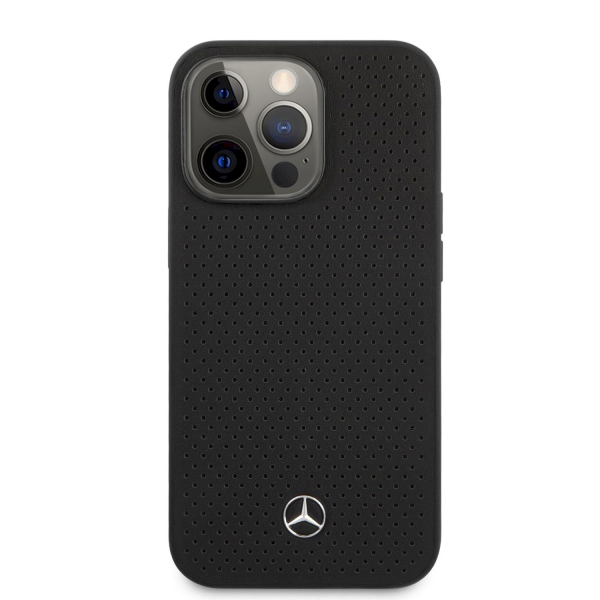 Обложка книги «MEHCP13LDELBK Mercedes Genuine Leather Hard Case for iPhone 13 Pro Black»