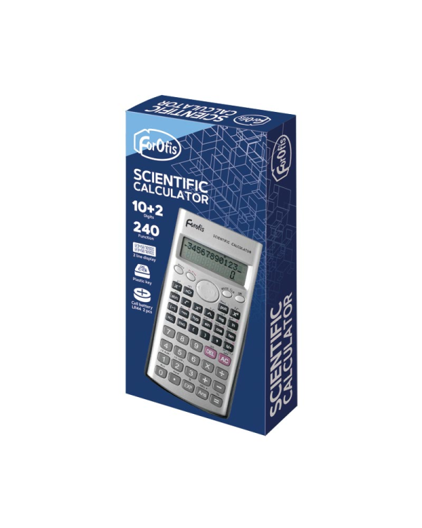 Калькулятор научный FOROFIS 160x80x15 мм (элемент питания)