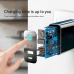 Baseus Speed PPS CCFSEU907-01 Сетевое зарядное устройство USB-C / 45W / 5A / Quick Charge 3.0 / LCD / Smart OFF Черное